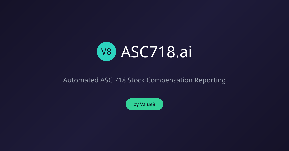 asc718.ai — Stock-comp expense, automated. ASC 718 + IFRS 2 quarterly ...